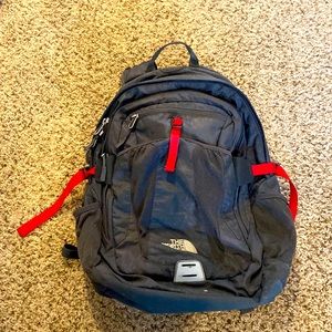 North face book bag